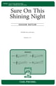 Sure on This Shining Night SSATBB choral sheet music cover